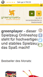 Mobile Screenshot of greenplayer.de